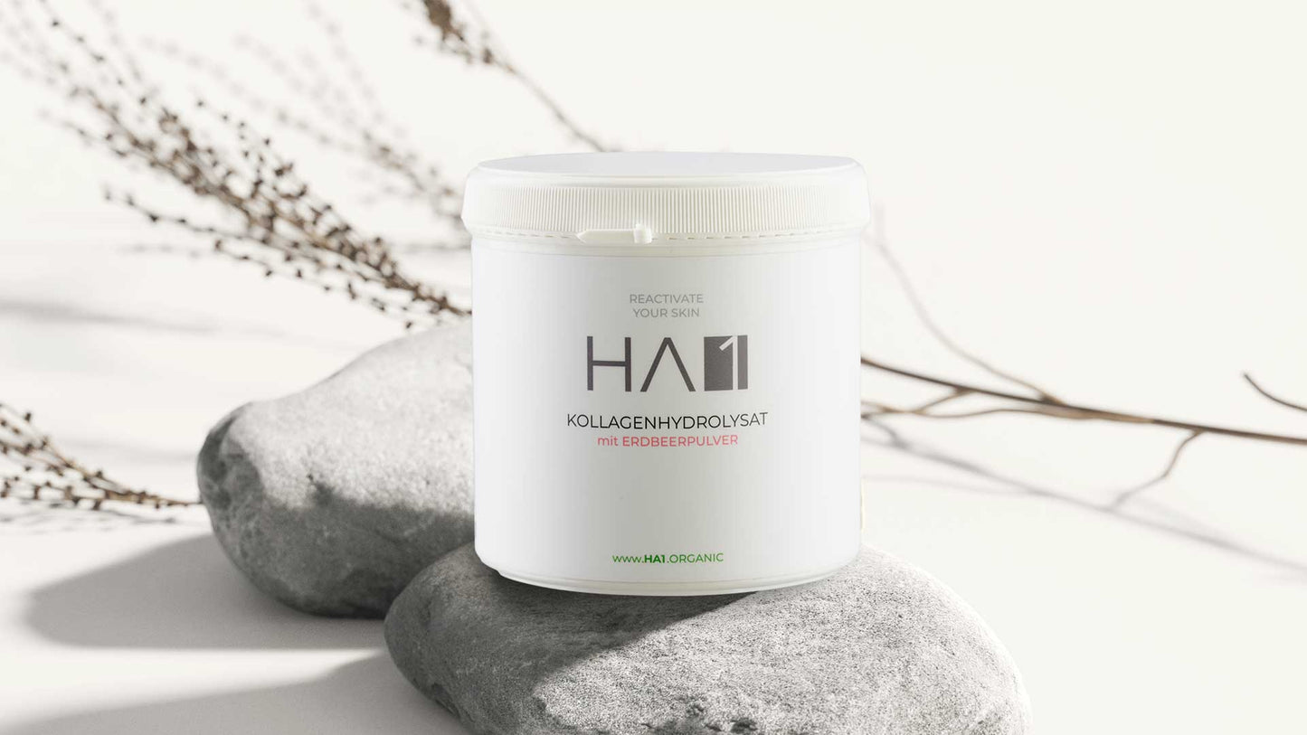 Collagen Hydrolysate with natural freeze-dried strawberries