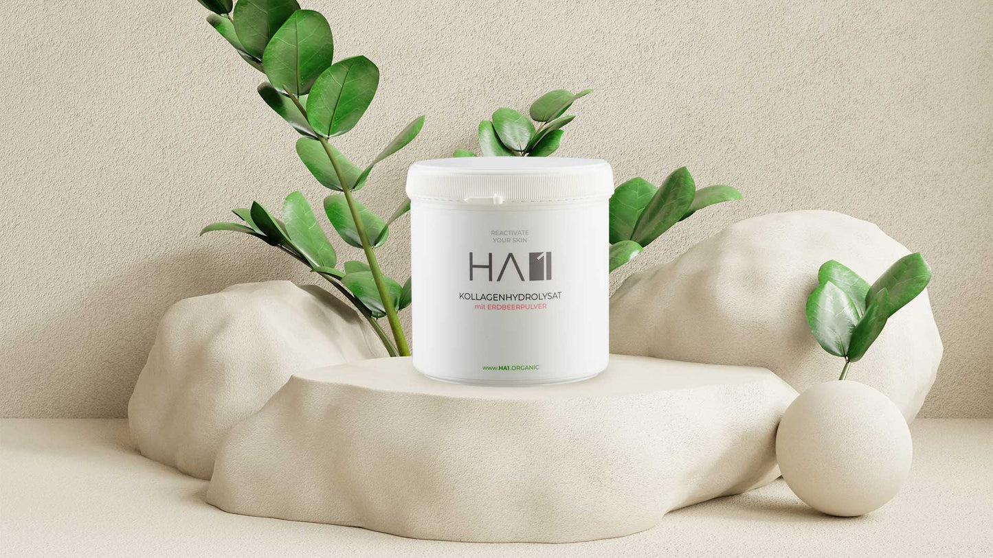 Collagen Hydrolysate with natural freeze-dried strawberries